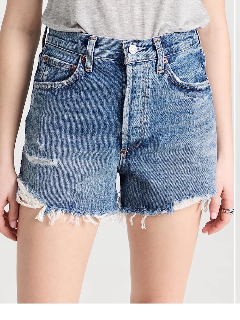 Agolde Dee Vintage High Rise Shorts